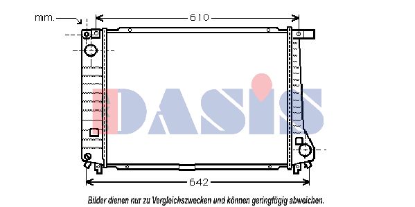 AKS DASIS Radiators, Motora dzesēšanas sistēma 050210N